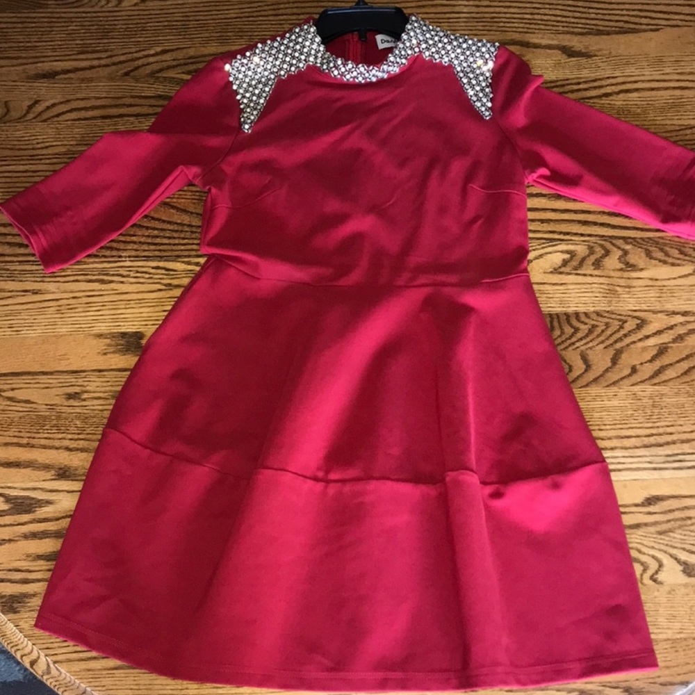 Red dress